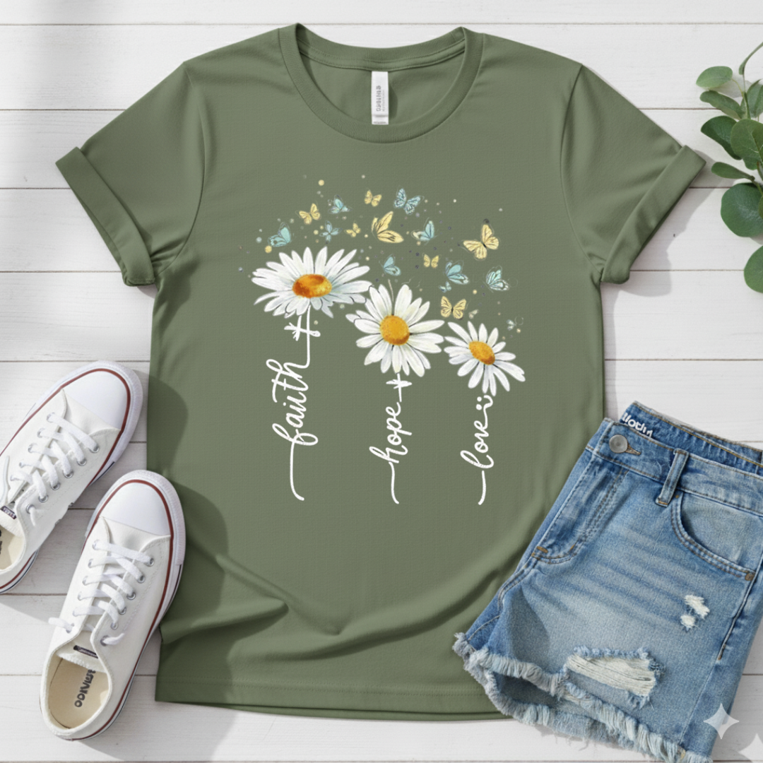 FAITH HOPE LOVE T-SHIRT
