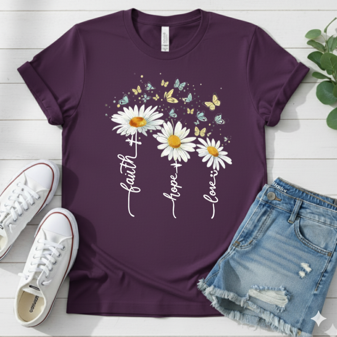 FAITH HOPE LOVE T-SHIRT