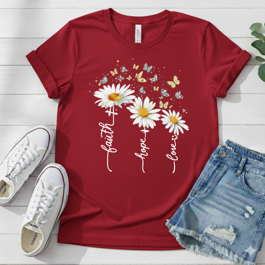 FAITH HOPE LOVE T-SHIRT