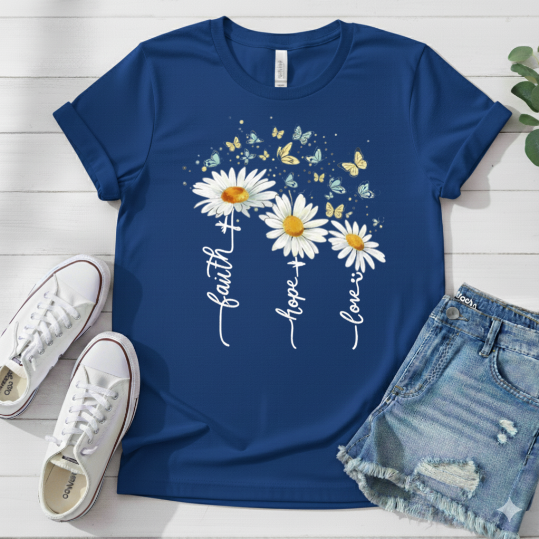 FAITH HOPE LOVE T-SHIRT