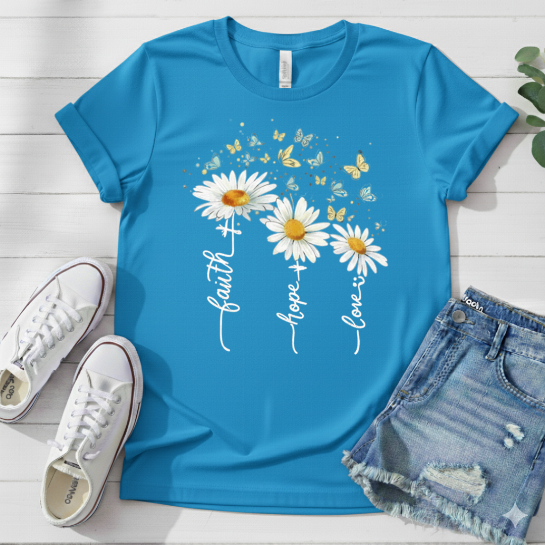 FAITH HOPE LOVE T-SHIRT