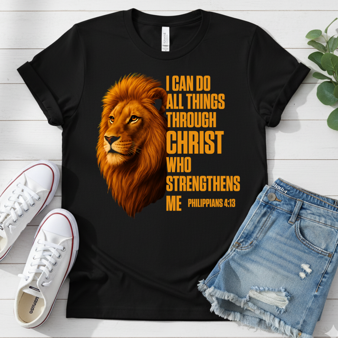 PHILIPPIANS 4:13 T-SHIRT