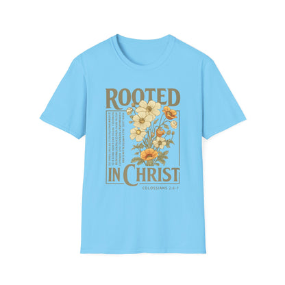 ROOTED IN CHRIST T-SHIRT
